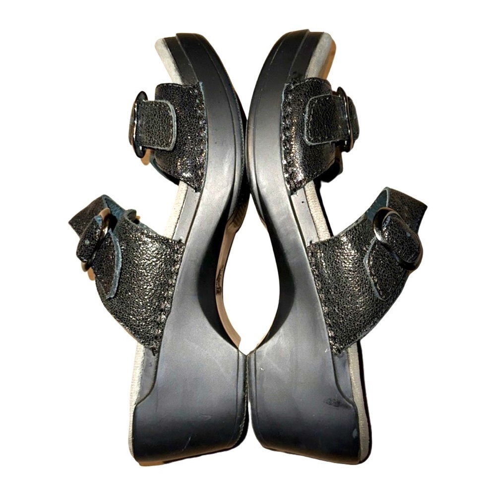 Dansko Sophie Slip Ons - Iridescent Black, EU38